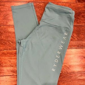 Teal Scrunch Butt Ryderwear Leggings